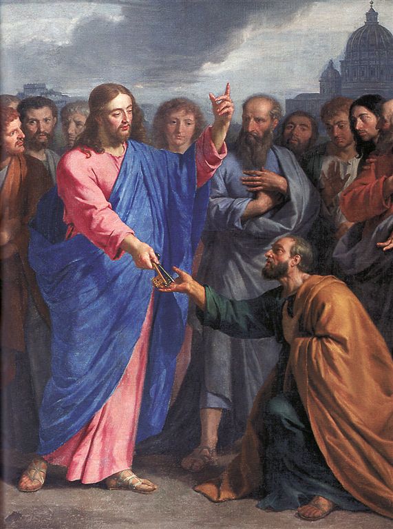 st-pierre-recevant-les-clefs